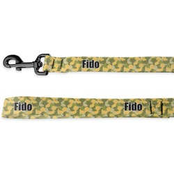 Rubber Duckie Camo Dog Leash - 6 ft (Personalized)