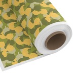 Rubber Duckie Camo Fabric by the Yard