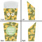 Rubber Duckie Camo French Fry Favor Box - Front & Back View