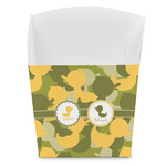 Rubber Duckie Camo French Fry Favor Boxes (Personalized)