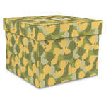 Rubber Duckie Camo Gift Box with Lid - Canvas Wrapped - XX-Large (Personalized)