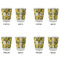 Rubber Duckie Camo Glass Shot Glass - Standard - Set of 4 - APPROVAL