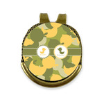 Rubber Duckie Camo Golf Ball Marker - Hat Clip - Gold