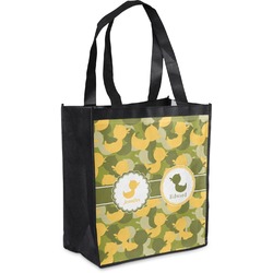 Rubber Duckie Camo Grocery Bag (Personalized)