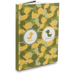 Rubber Duckie Camo Hardbound Journal - 5.75" x 8" (Personalized)