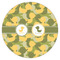 Rubber Duckie Camo Icing Circle - Large - Single