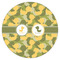 Rubber Duckie Camo Icing Circle - Medium - Single