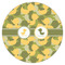 Rubber Duckie Camo Icing Circle - Small - Single