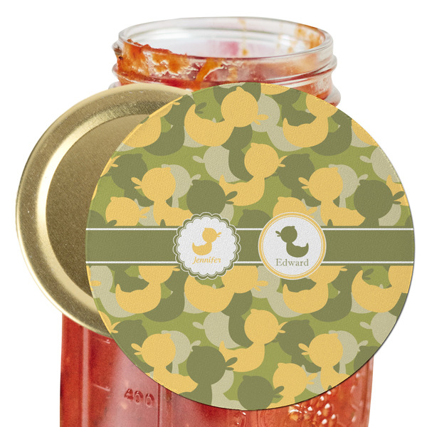 Custom Rubber Duckie Camo Jar Opener (Personalized)