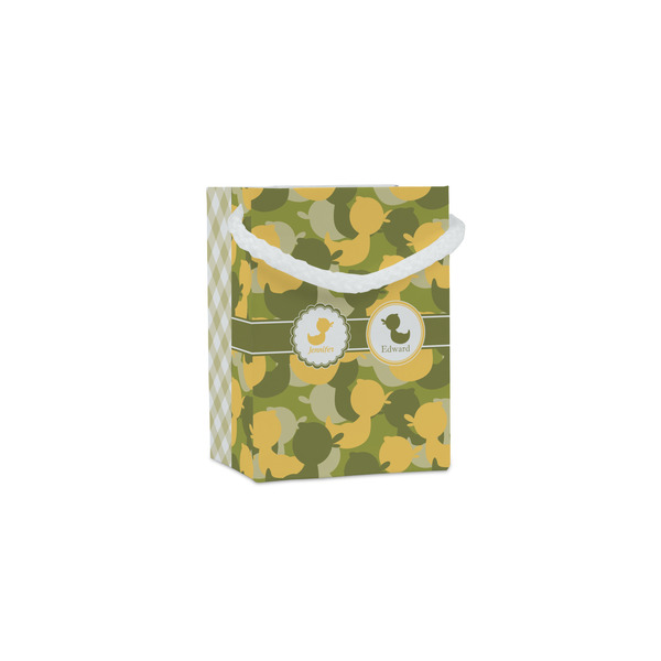 Custom Rubber Duckie Camo Jewelry Gift Bags - Matte (Personalized)