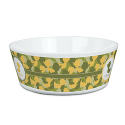 Rubber Duckie Camo Kid's Bowl (Personalized)