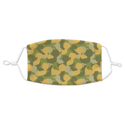 Rubber Duckie Camo Adult Cloth Face Mask - Standard