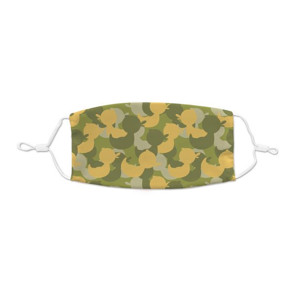 Custom Rubber Duckie Camo Kid's Cloth Face Mask - XSmall