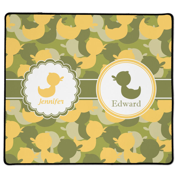 Custom Rubber Duckie Camo XL Gaming Mouse Pad - 18" x 16" (Personalized)