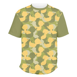 Rubber Duckie Camo Men's Crew T-Shirt - X Large