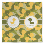 Rubber Duckie Camo Microfiber Dish Towel (Personalized)