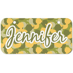 Rubber Duckie Camo Mini/Bicycle License Plate (2 Holes) (Personalized)