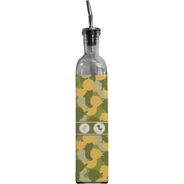 Custom Rubber Duckie Camo Oil Dispenser Bottle (Personalized)