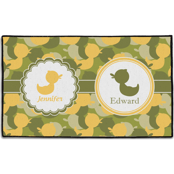 Custom Rubber Duckie Camo Door Mat - 60"x36" (Personalized)