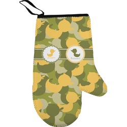 Rubber Duckie Camo Oven Mitt (Personalized)