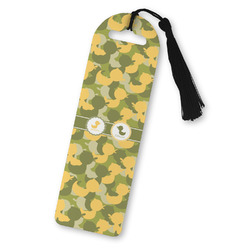 Rubber Duckie Camo Plastic Bookmark (Personalized)