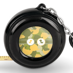 Rubber Duckie Camo Pocket Tape Measure - 6 Ft w/ Carabiner Clip (Personalized)