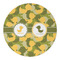 Rubber Duckie Camo Round Paper Coaster - Approval