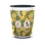 Rubber Duckie Camo Ceramic Shot Glass - 1.5 oz - Two Tone - Single (Personalized)