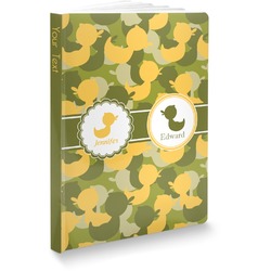 Rubber Duckie Camo Softbound Notebook - 7.25" x 10" (Personalized)