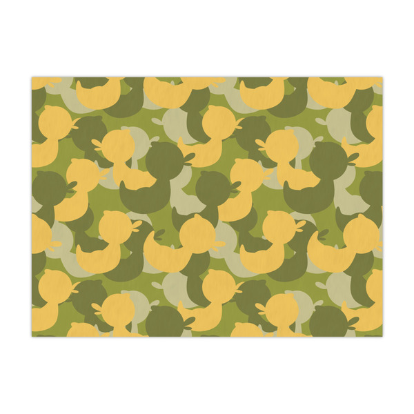 Custom Rubber Duckie Camo Large Tissue Papers Sheets - Heavyweight