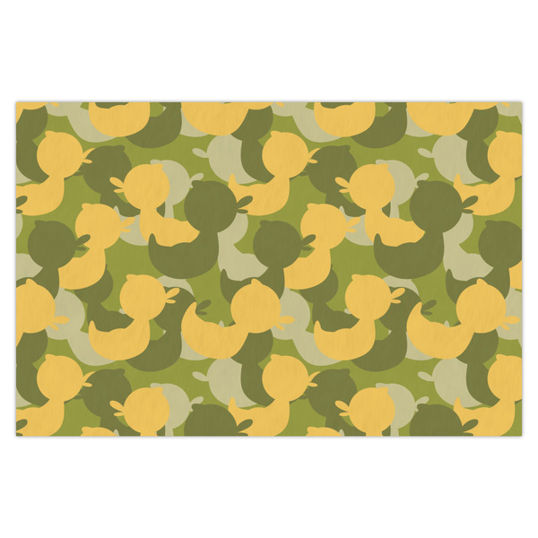 Custom Rubber Duckie Camo X-Large Tissue Papers Sheets - Heavyweight