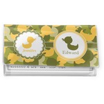 Rubber Duckie Camo Vinyl Checkbook Cover (Personalized)