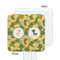 Rubber Duckie Camo White Plastic Stir Stick - Single Sided - Square - Approval