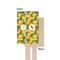 Rubber Duckie Camo Wooden 6.25" Stir Stick - Rectangular - Single - Front & Back