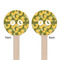 Rubber Duckie Camo Wooden 7.5" Stir Stick - Round - Double Sided - Front & Back