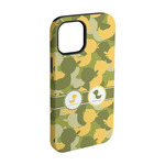 Rubber Duckie Camo iPhone Case - Rubber Lined - iPhone 15 (Personalized)