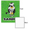 Cow Golfer 20x24 - Matte Poster - Front & Back