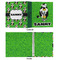 Cow Golfer 3 Ring Binders - Full Wrap - 1" - APPROVAL