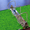 Cow Golfer 3 Ring Binders - Full Wrap - 3" - DETAIL