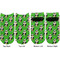 Cow Golfer Adult Ankle Socks - Double Pair - Front and Back - Apvl