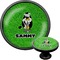 Cow Golfer Black Custom Cabinet Knob (Front and Side)