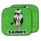 Cow Golfer Car Sun Shades - MAIN