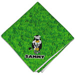 Cow Golfer Cloth Dinner Napkin - Single w/ Name or Text