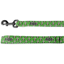Cow Golfer Deluxe Dog Leash - 4 ft (Personalized)
