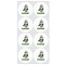 Cow Golfer Drink Topper - Medium - Set of 12