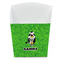 Cow Golfer French Fry Favor Box - Front View