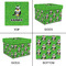 Cow Golfer Gift Boxes with Lid - Canvas Wrapped - Small - Approval