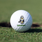 Cow Golfer Golf Balls - Non-Branded - Set of 12 (Personalized)