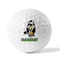 Cow Golfer Golf Balls - Generic - Set of 12 - FRONT