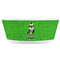 Cow Golfer Kids Bowls - FRONT